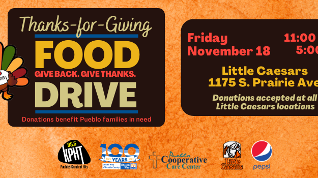 Thanks-for-Giving Food Drive: November 18